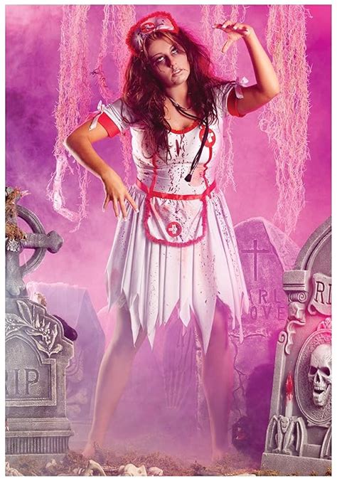 Amazon.co.uk: Plus Size Zombie Costume.